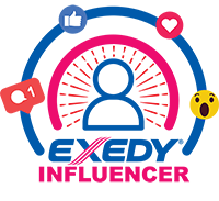 Exedy influencer logo